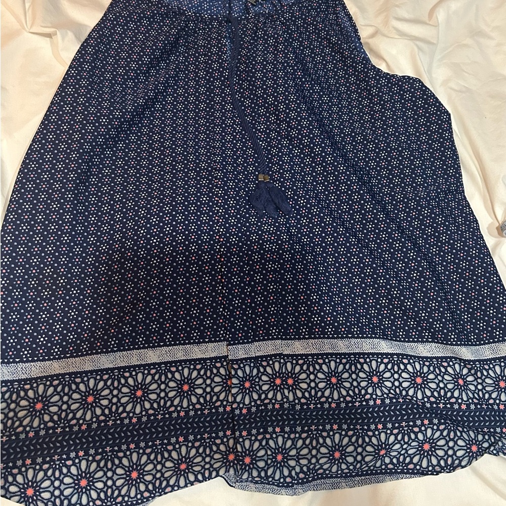 Stylish Navy Blue Women's Tunic